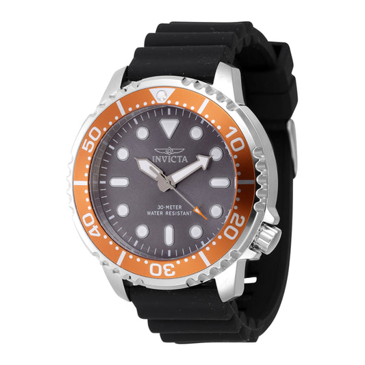 Invicta Pro Diver Men 48mm Stainless Steel Steel Grey dial PC21J Quartz