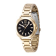 Invicta Wildflower Lady 32mm Stainless Steel Gold Black dial PC21 Quartz