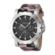 Invicta I-Force Men 46.00mm Stainless Steel Steel Black dial VH63 Quartz