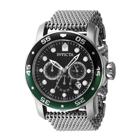 Invicta Pro Diver Men 48mm Stainless Steel Steel Black dial VD53 Quartz