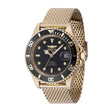 Invicta Pro Diver Men 40mm Stainless Steel Gold Black dial 8215 Automatic