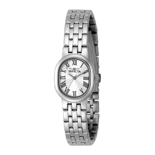 Invicta Angel Lady 20mm Stainless Steel Steel Silver dial PC21J Quartz