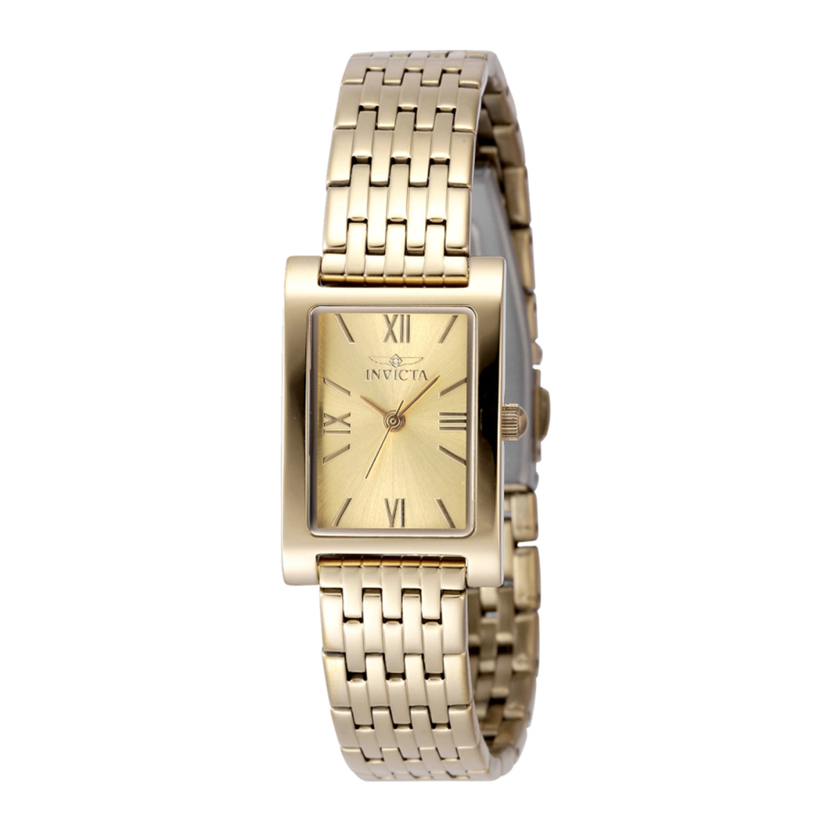 Invicta Angel Lady 19.50mm Stainless Steel Gold Gold dial PC21J Quartz