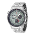 Chase Durer Flight Commander Men 49.5mm Stainless Steel Steel Light Green dial Z60 Fe Quartz
