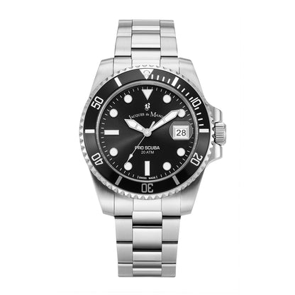 JDM Men's Pro Scuba 43 43mm Quartz Analog Watch JWG02801