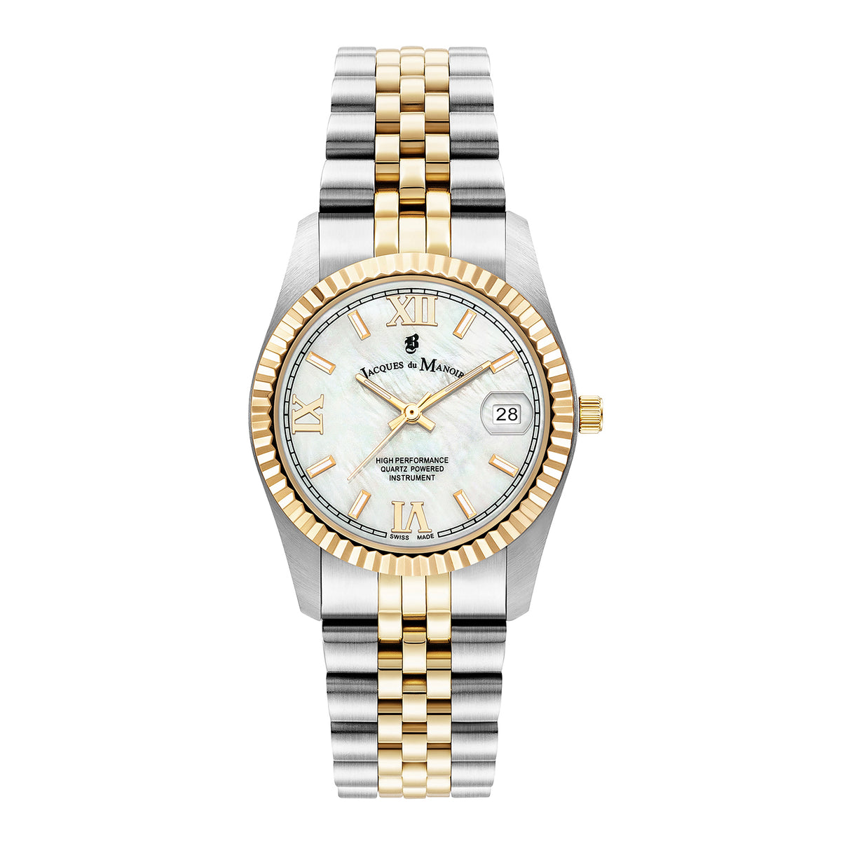 JDM Women's Inspiration Roman 34mm Quartz Analog Watch JWL01303
