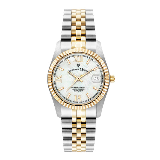 JDM Women's Inspiration Roman 34mm Quartz Analog Watch JWL01303