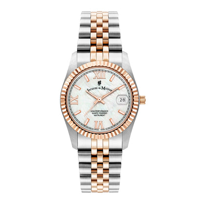 JDM Women's Inspiration Roman 34mm Quartz Analog Watch JWL01304
