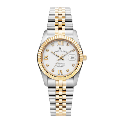 JDM Women's Inspiration Roman 34mm Quartz Analog Watch JWL01305