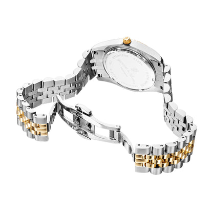 JDM Women's Inspiration Roman 34mm Quartz Analog Watch JWL01305