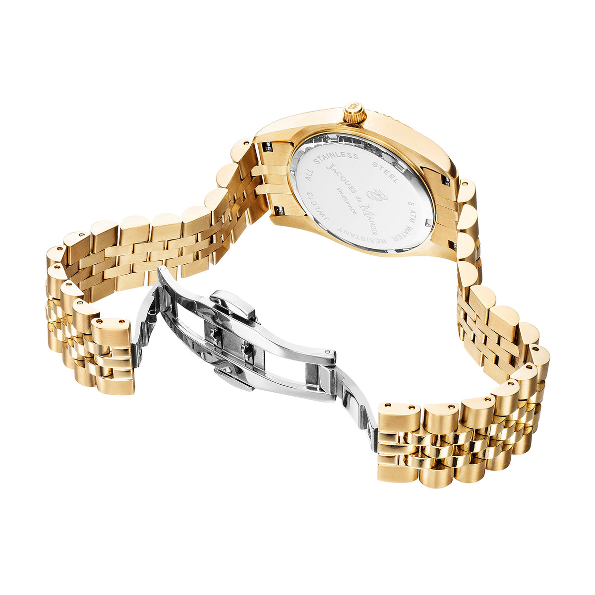 JDM Women's Inspiration Roman 34mm Quartz Analog Watch JWL01306