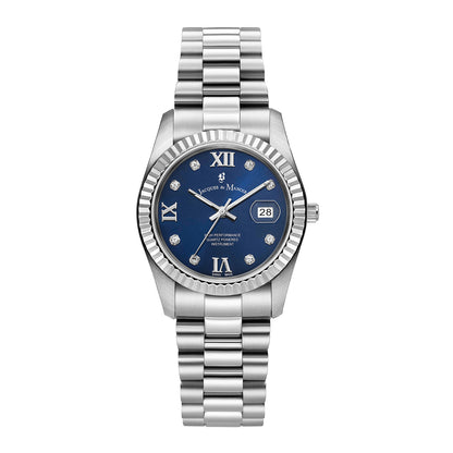 JDM Women's Inspiration Roman 34mm Quartz Analog Watch JWL01307
