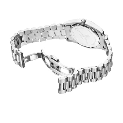 JDM Women's Inspiration Roman 34mm Quartz Analog Watch JWL01308