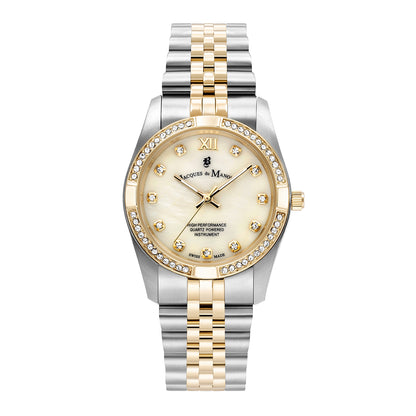 JDM Women's Inspiration prestige 34mm Quartz Analog Watch JWL02002