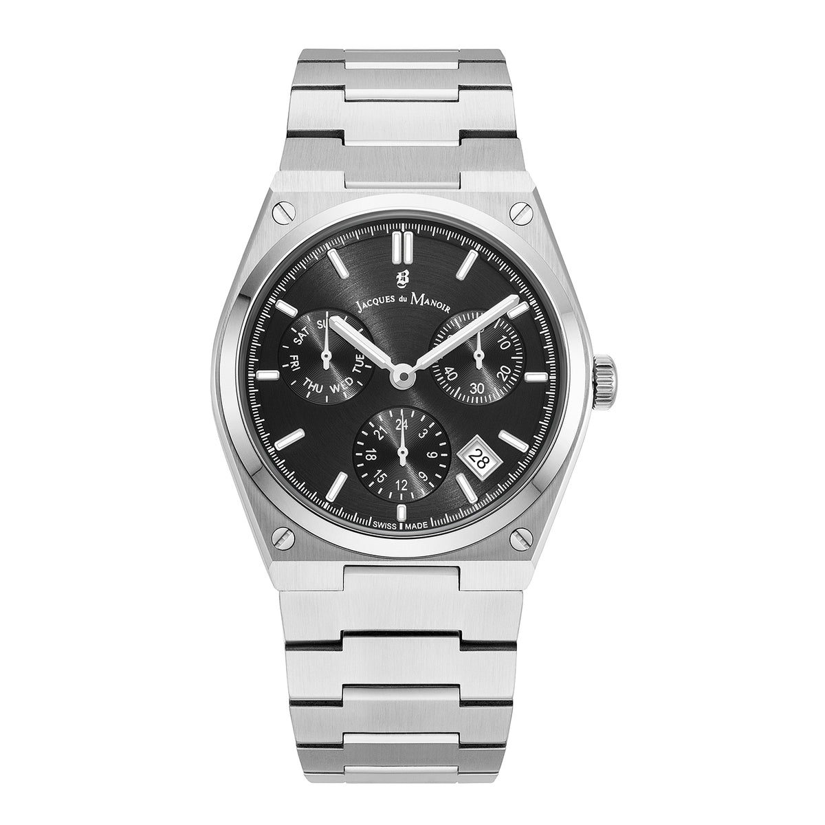 JDM Men's Horizon Multifunction 41mm Quartz Analog Watch JWN05701