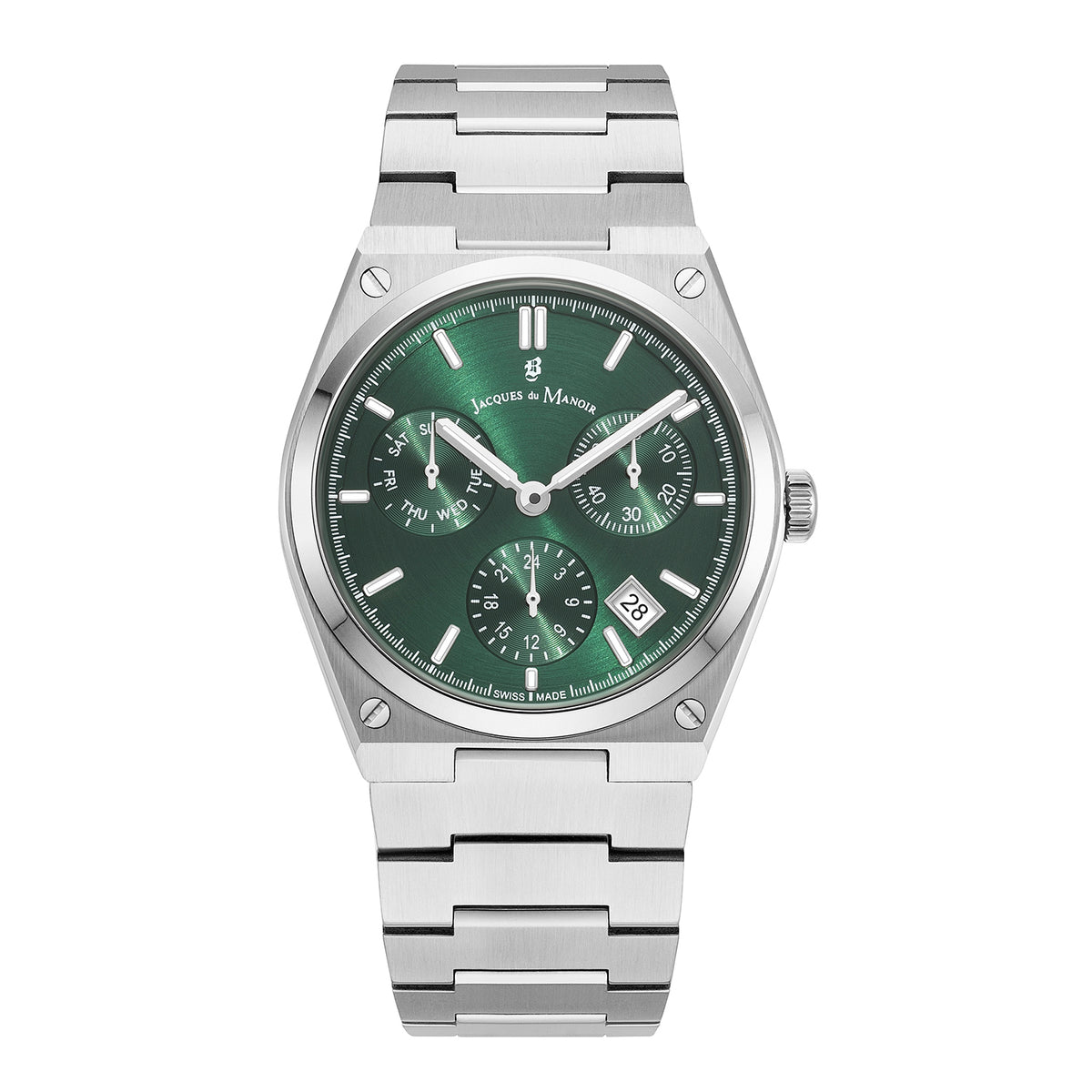 JDM Men's Horizon Multifunction 41mm Quartz Analog Watch JWN05702
