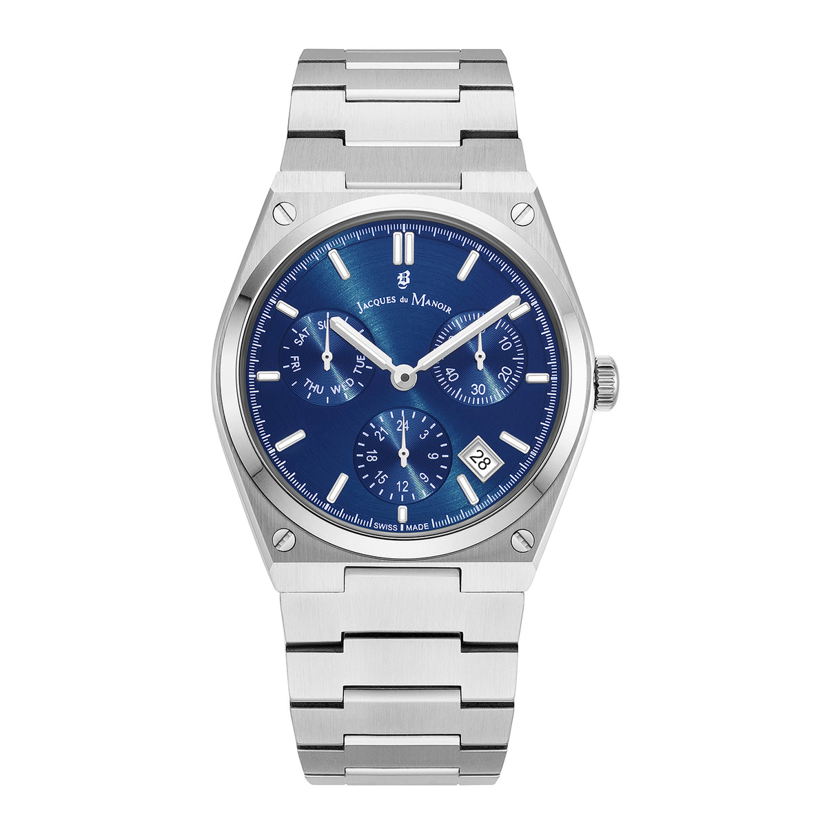 JDM Men's Horizon Multifunction 41mm Quartz Analog Watch JWN05703