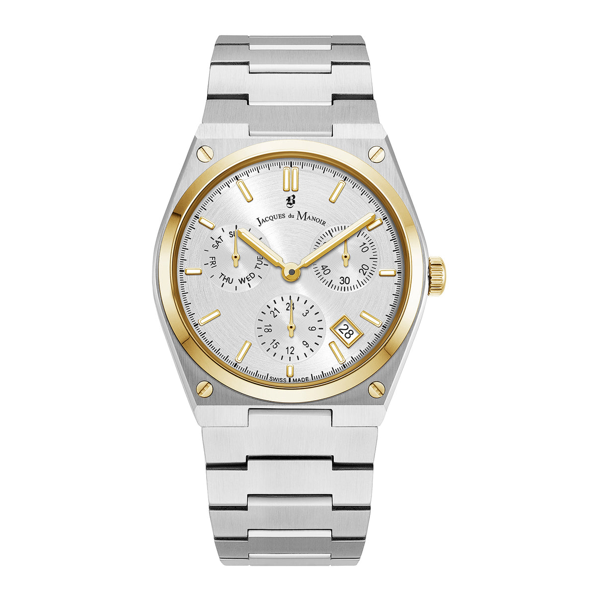 JDM Men's Horizon Multifunction 41mm Quartz Analog Watch JWN05704