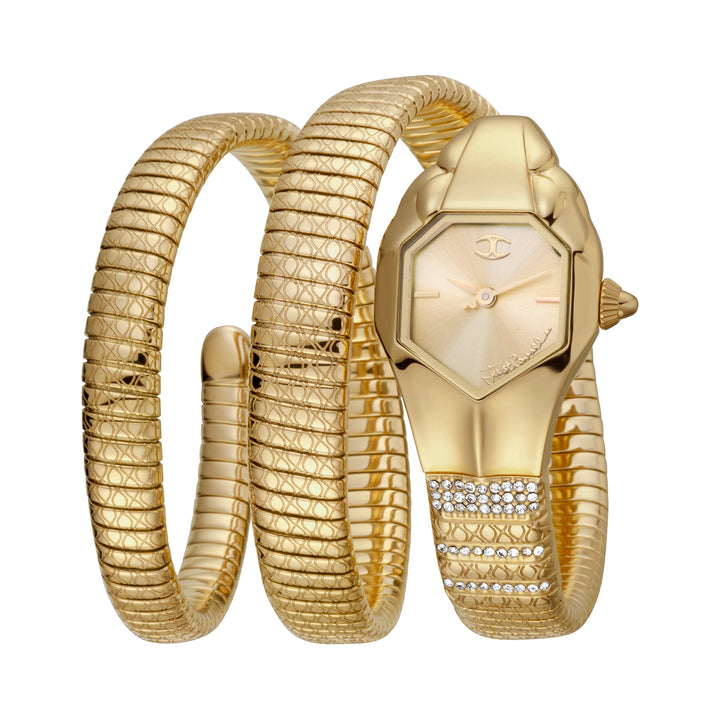 Just Cavalli Women's Signature Snake Quartz Watch