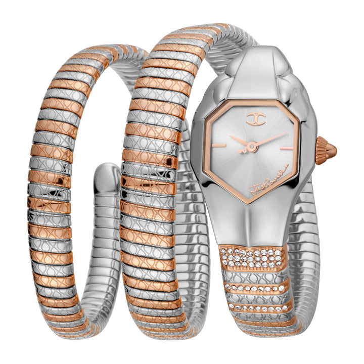 Just Cavalli Women's Signature Snake Quartz Watch