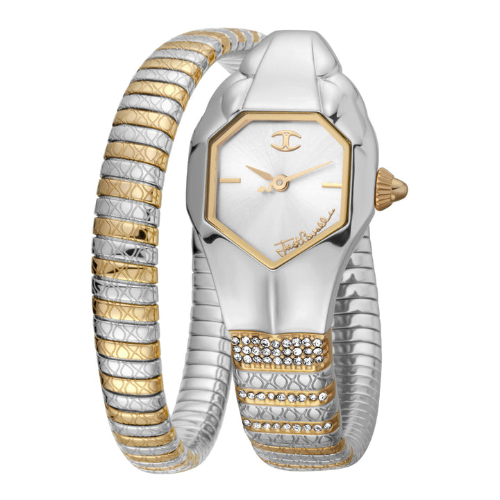 Just Cavalli Women's Signature Snake Quartz Watch