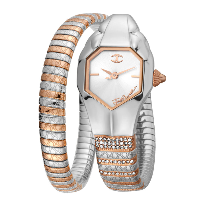 Just Cavalli Women's Signature Snake Quartz Watch