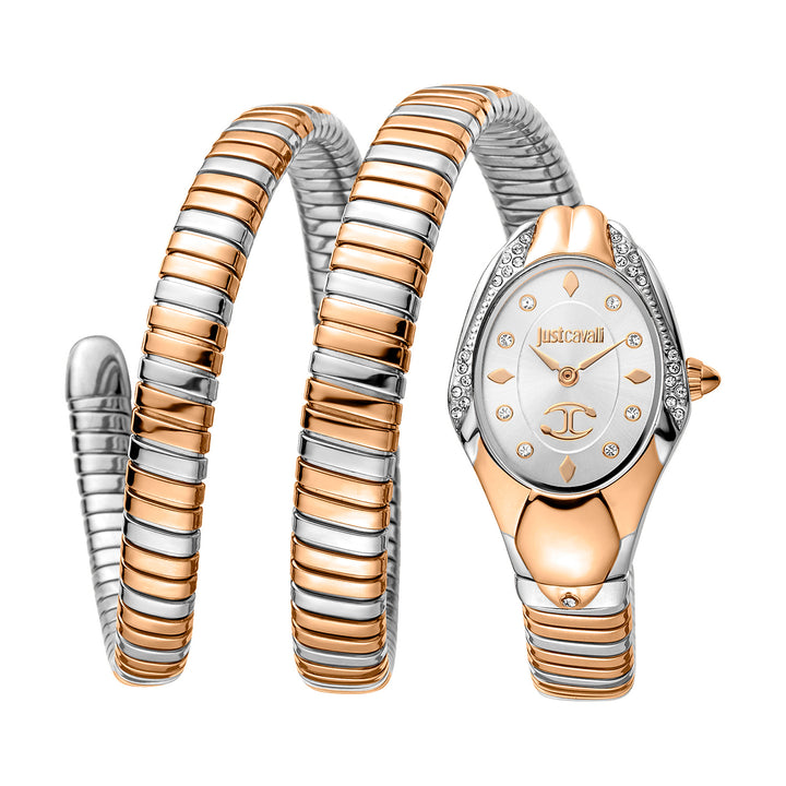 Just Cavalli Women's Signature Snake Quartz Watch