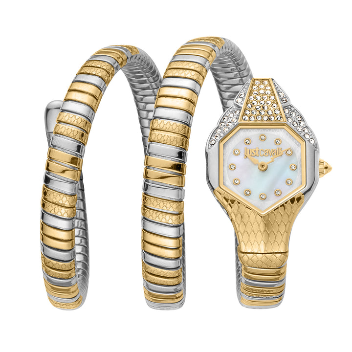 Just Cavalli Women's Signature Snake Quartz Watch