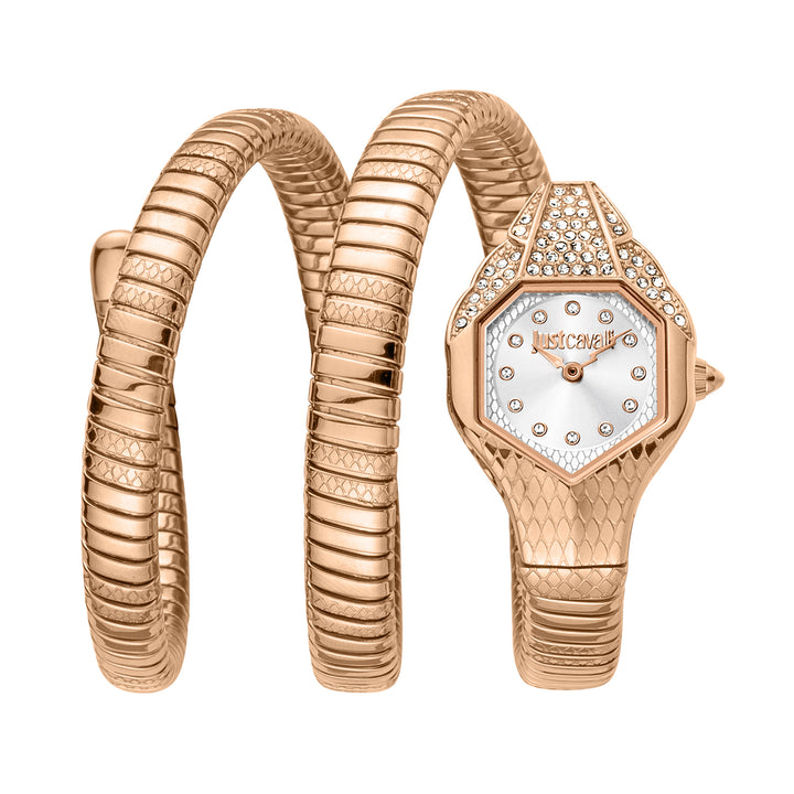 Just Cavalli Women's Signature Snake Quartz Watch