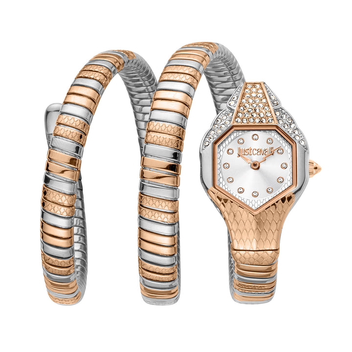 Just Cavalli Women's Signature Snake Quartz Watch