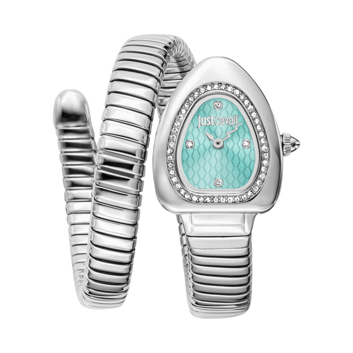 Just Cavalli Women's Signature Snake Quartz Watch