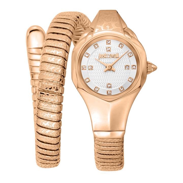 Just Cavalli Women's Signature Snake Quartz Watch