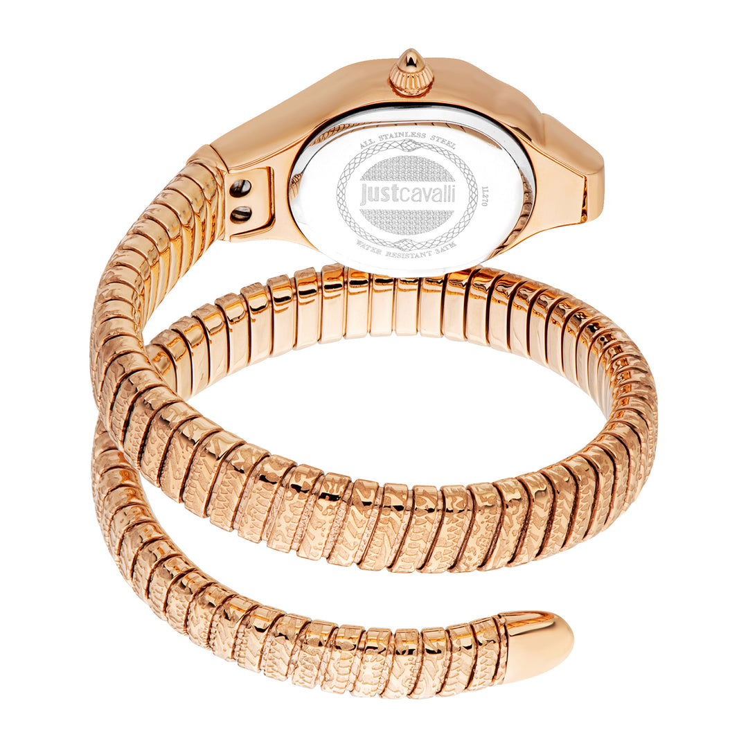 Just Cavalli Women's Signature Snake Quartz Watch