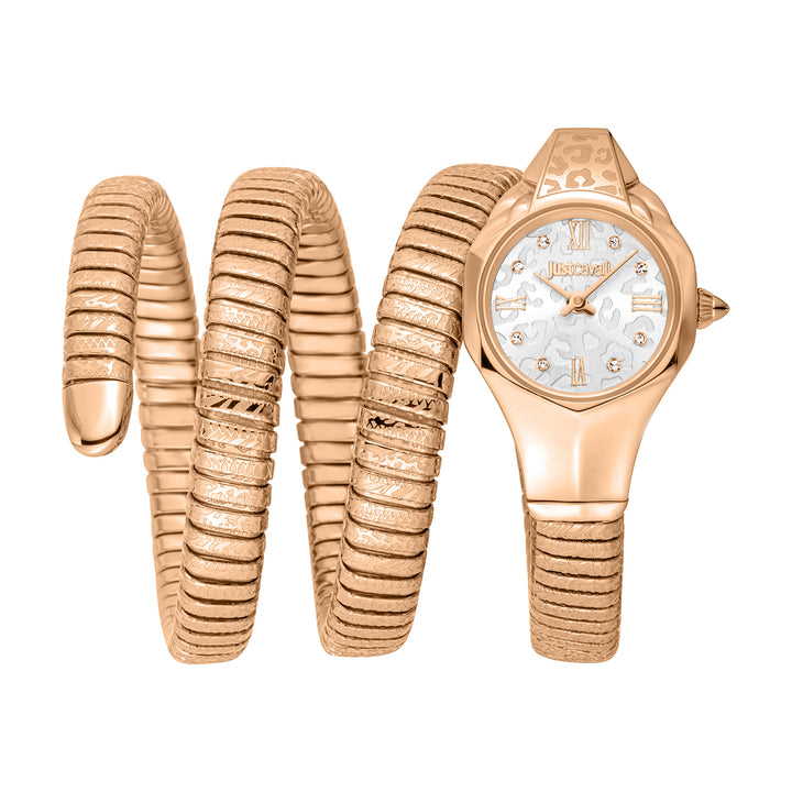 Just Cavalli Women's Signature Snake Quartz Watch