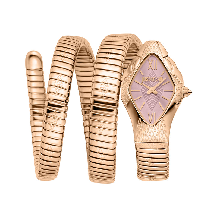 Just Cavalli Women's Signature Snake Quartz Watch