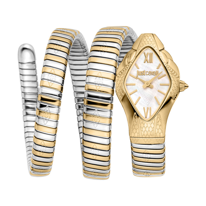 Just Cavalli Women's Signature Snake Quartz Watch