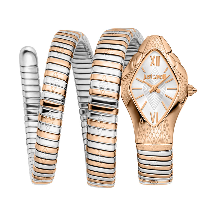 Just Cavalli Women's Signature Snake Quartz Watch