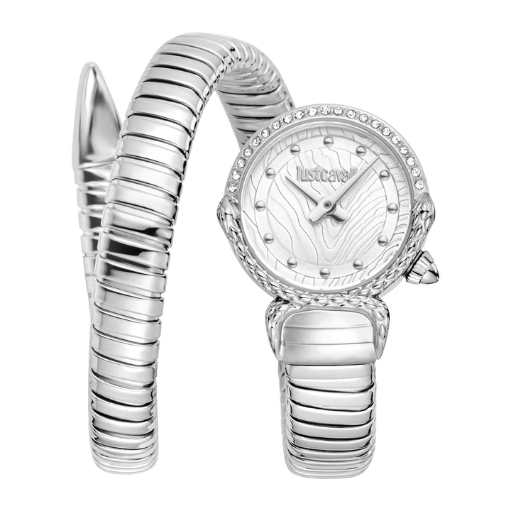Just Cavalli Women's Signature Snake Quartz Watch