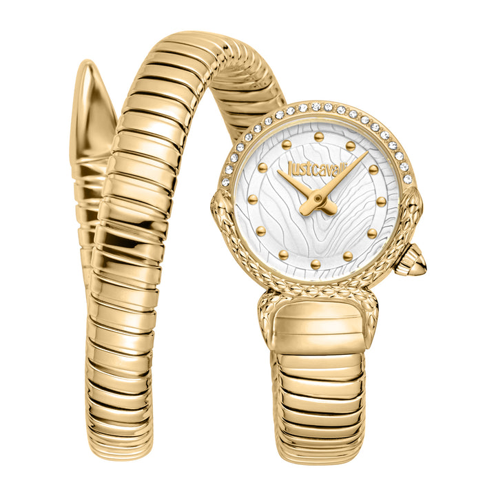 Just Cavalli Women's Signature Snake Quartz Watch