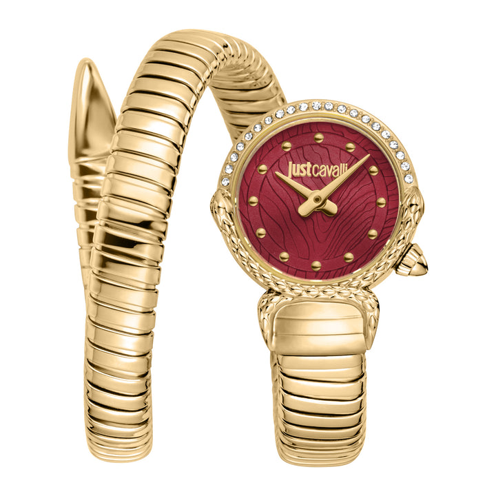 Just Cavalli Women's Signature Snake Quartz Watch