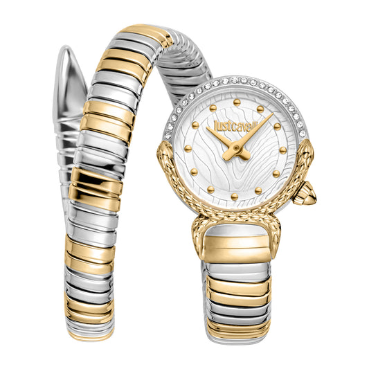 Just Cavalli Women's Signature Snake Quartz Watch