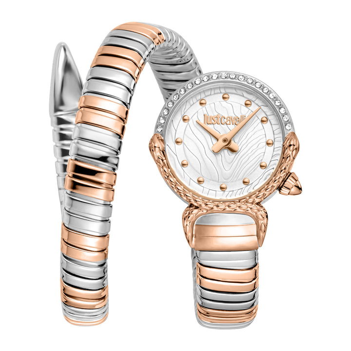 Just Cavalli Women's Signature Snake Quartz Watch