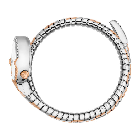 Just Cavalli Women's Signature Snake Quartz Watch