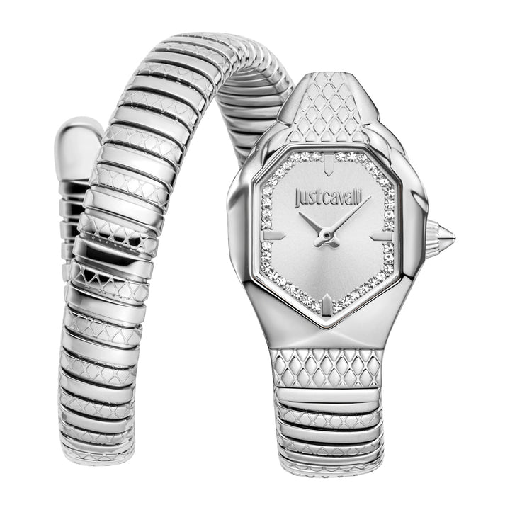 Just Cavalli Women's Signature Snake Quartz Watch