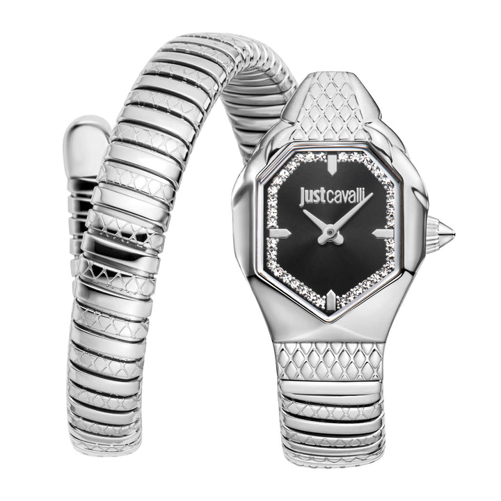 Just Cavalli Women's Signature Snake Quartz Watch