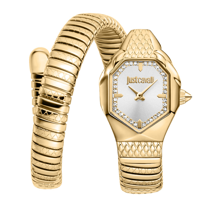 Just Cavalli Women's Signature Snake Quartz Watch