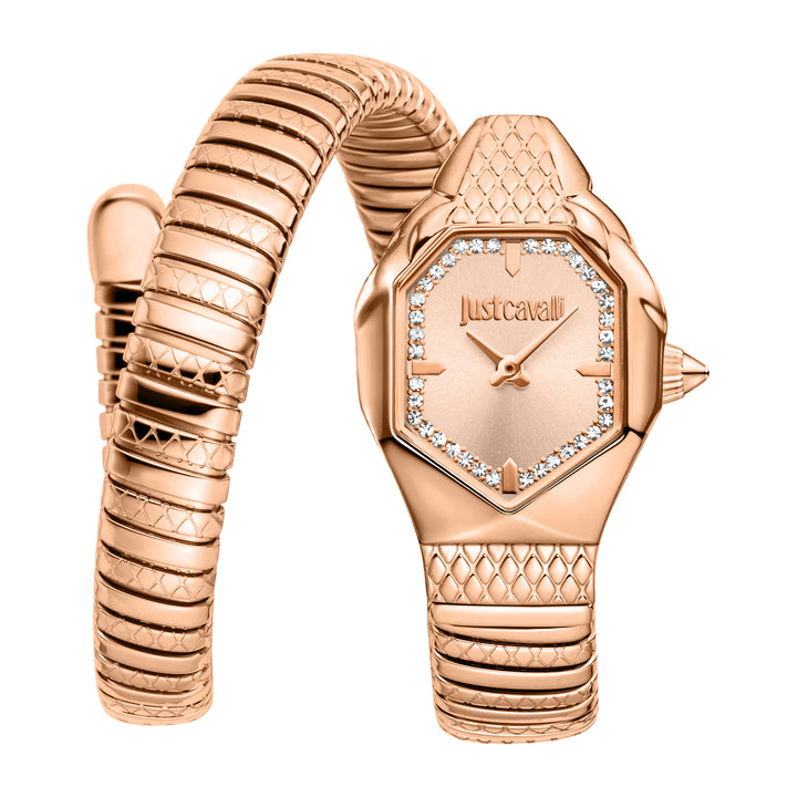 Just Cavalli Women's Signature Snake Quartz Watch