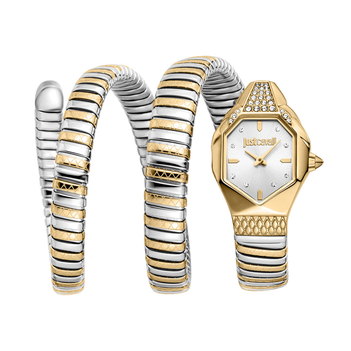 Just Cavalli Women's Signature Snake Quartz Watch
