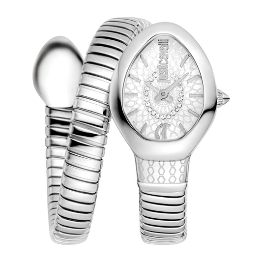Just Cavalli Women's Signature Snake Quartz Watch