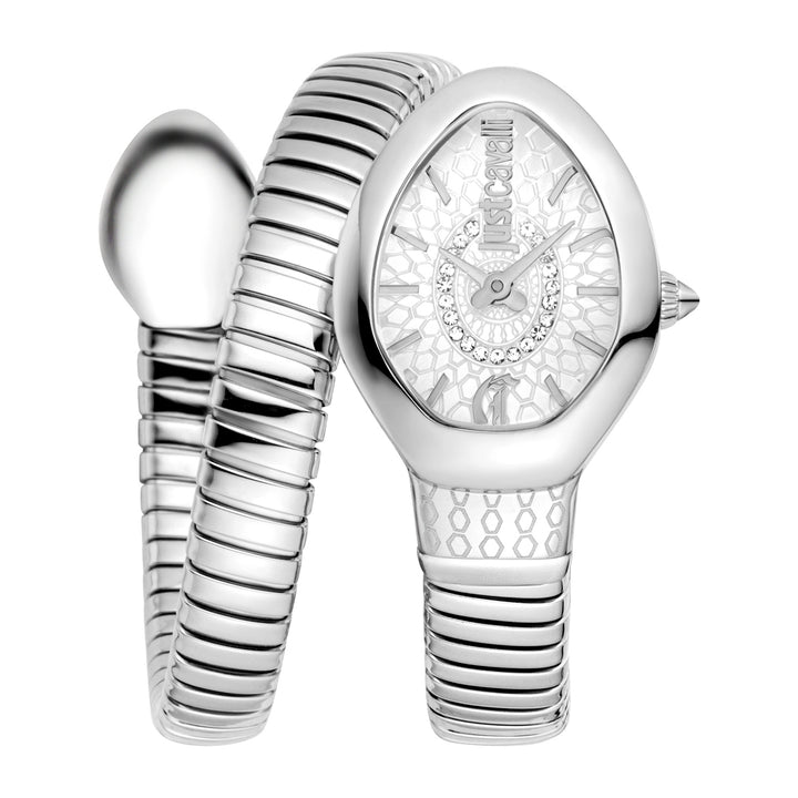 Just Cavalli Women's Signature Snake Quartz Watch